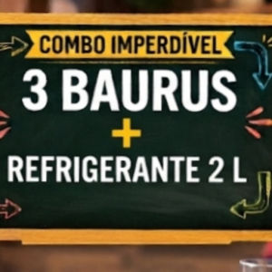 imagem do produto 3 bauru+ guarana 2 l