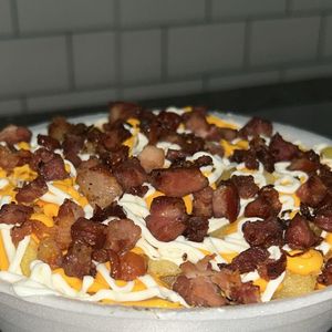 imagem do produto Batata (Pequeno) Cheddar-Catupiry-Bacon.