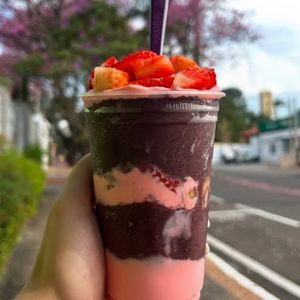 imagem do produto Açaí SENSAÇÃO creme de morango