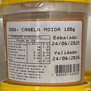 imagem do produto Canela moída - 100g