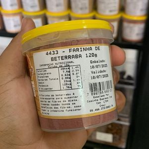 imagem do produto Farinha de beterraba - 120g 