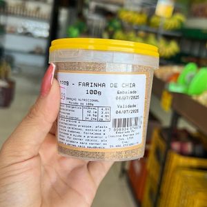 imagem do produto Farinha de chia 100g
