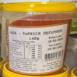imagem do produto Páprica defumada - 140g