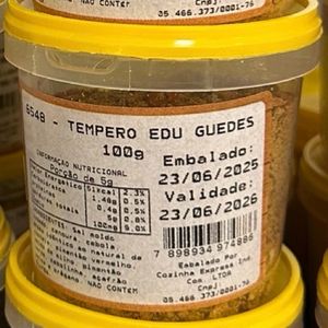 imagem do produto Tempero Edu Guedes - 100g