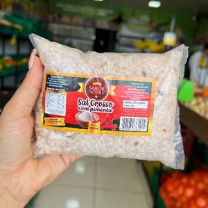 imagem do produto Sal grosso c/Pimenta 500g