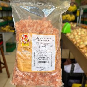 imagem do produto Sal rosa grosso Himalaia de 1kg