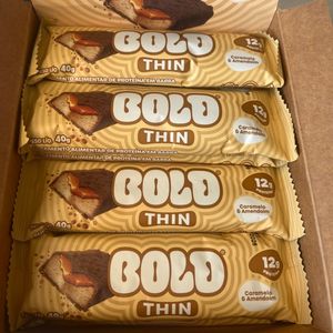 imagem do produto Barra de proteína Bold- caramelo e amendoim- 40g