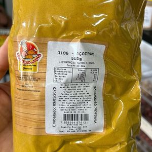 imagem do produto Açafrão/cúrcuma - 500g