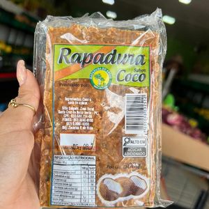 imagem do produto Rapadura com coco 300g