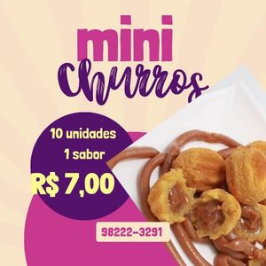 imagem do produto Mini churros 10 unidades 