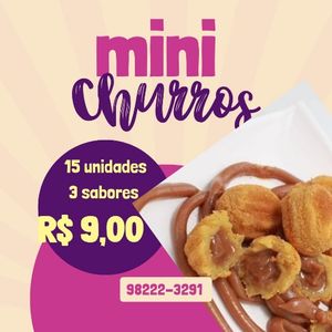 imagem do produto Mini churros 15 unidades 