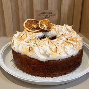 imagem do produto Bolo de Laranja com Merengue Italiano