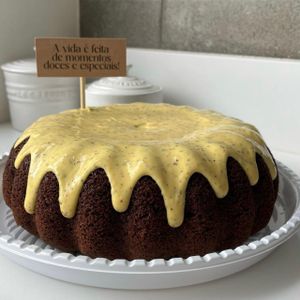 imagem do produto Bolo de Chocolate com Maracujá