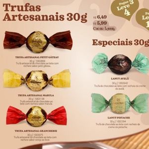 imagem do produto Trufas Artesanais 30g