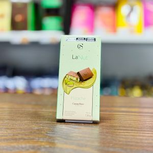 imagem do produto Tablete LaNut ao Leite e Branco Pistache 130g