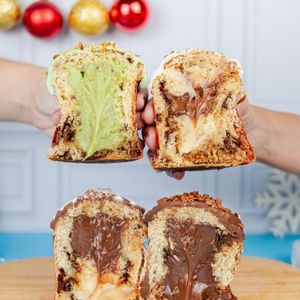imagem do produto Panetone médio ninho com Nutella