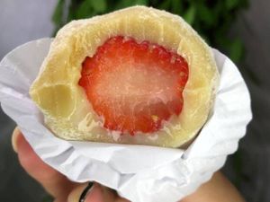 imagem do produto Coxinha de morango e leite Ninho