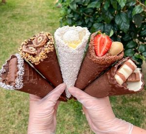 imagem do produto Cone recheado brigadeiro