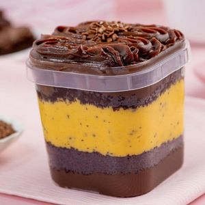 imagem do produto Bolo de pote maracujá e chocolate 
