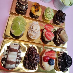 imagem do produto Kit com 12 mini ovos de colher 