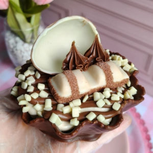 imagem do produto Cestinha recheada de Kinder 