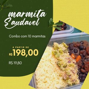 imagem do produto Combo Premium - 10 marmitinhas para quem quer liberdade e mais variedade na semana!