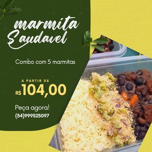 imagem do produto Combo PRATICIDADE - 5 marmitinhas para sua semana. 