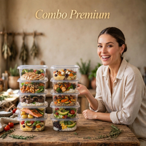 imagem do produto Combo Premium - Variedade premium para sua rotina. COMBO de 10 marmitinhas sortidas
