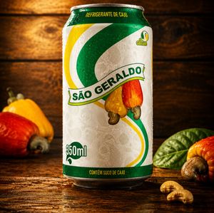 imagem do produto Refrigerante de Caju São Geraldo Lata 350 Ml