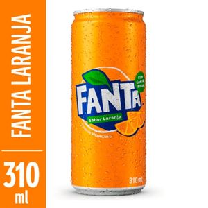 imagem do produto Fanta lata laranja 310ml