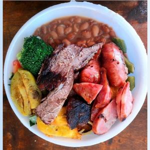 imagem do produto Churrasco  com linguiça