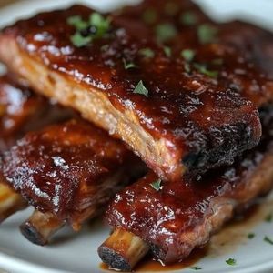 imagem do produto UNIDADE DE COSTELA SUÍNA AO MOLHO BARBECUE