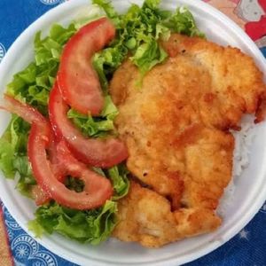 imagem do produto Refeição peito de frango a milanesa