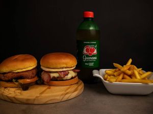imagem do produto Frango Burguer + Buteco Burguer+ Batata + Refrigerante