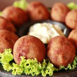imagem do produto Mini Bolinhas de linguiça defumada 