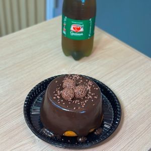 imagem do produto Afogadinho cenoura com brigadeiro belga + Guarana litro 