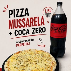 imagem do produto 1 mussarela+1Coca zero 1,5ml