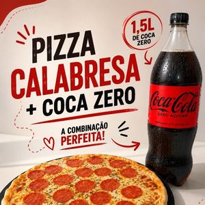 imagem do produto 1Calabresa+1Coca zero 1,5ml