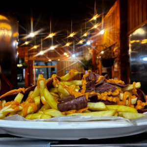 imagem do produto Fritas c/bacon e cheddar