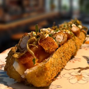 imagem do produto Big Hot Salmão camarão empanado 