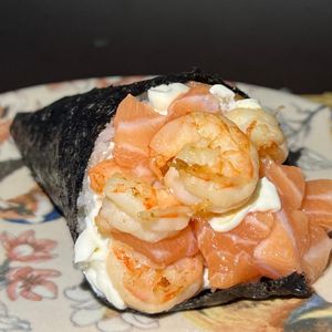 imagem do produto Temaki Salmão & Camarão Grelhado
