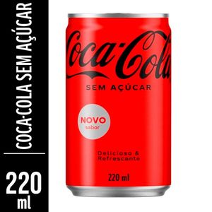 imagem do produto Coca-Cola sem Açúcar 220 ml