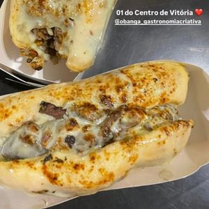 imagem do produto Cogumelos no pão de alho 