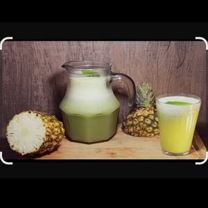 imagem do produto Suco de Abacaxi Com Hortelã da Polpa 