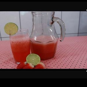 imagem do produto Suco de Morango 🍓 Com Hortelã da Polpa