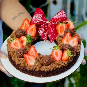 imagem do produto Guirlanda dê Brownie com Brigadeiro 