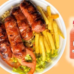 imagem do produto Marmita de Linguiça mista assado 