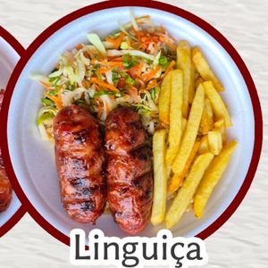 imagem do produto Marmita de Linguiça mista assado 