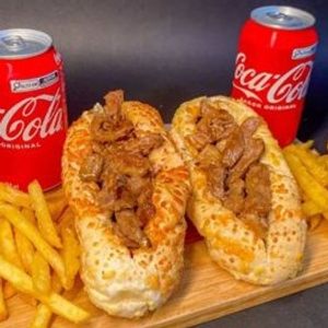 imagem do produto 2 apollo alcatra + 2 batata P + 2 refrigerantes lata 