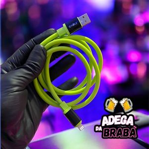 imagem do produto Cabo USB Iphone do 6 ao 14 verde